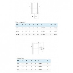 Manometru complet Inox pentru Abur