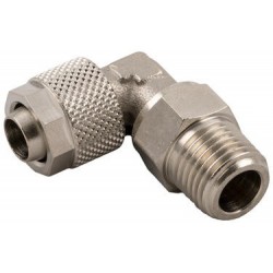 Racord push-on tip ,,L'' rotativ filet conic