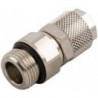 Racord drept push-on Rotativ filet exterior