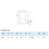 Manometru posterior D100 filet G1/2 carcasa Inox-Glicerina