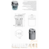 Filtru Aspiratie cu Cartus Inox
