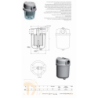 Filtru aspiratie cu cartus Inox