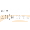 Electrovalava 2/2 NC