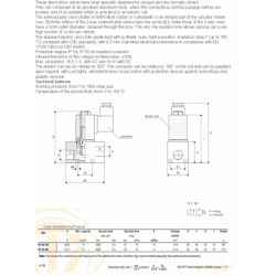 Electrovalva 2/2 NC
