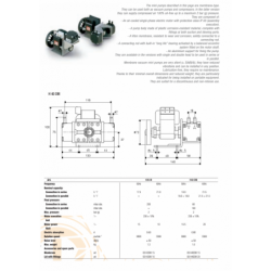 Minipompa pentru membrane Vacuum