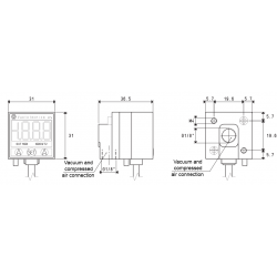 Presostat Vacuum filet G1/8
