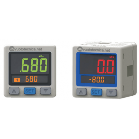 Presostat Vacuum Digital cu display bicolor