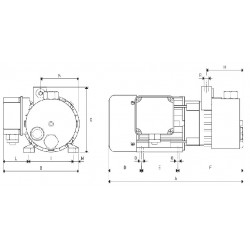 Pompa vacuum VTL 2-4 mc/h