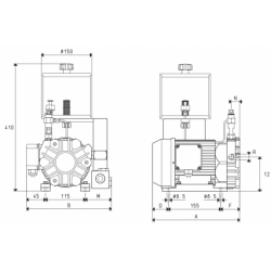 Pompa de Vacuum cu Lubrifiere  VTLP/F