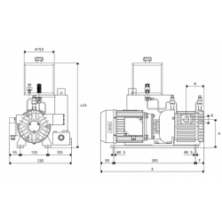 Pompa Vacuum cu Lubrifiere  VTLP/FG