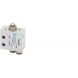 Microventil 3/2 NC - 304 MA push-in tub  Ø4 cu tija