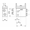 Microventil 3/2 NC - 304 MB UL push-in tub  Ø4