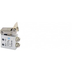Microventil 3/2 NC - 304 MS UL  cu levier unidirectional , push-in tub  Ø4