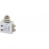 Microventil 3/2 NC - 304 MV UL prindere panou , push-in tub Ø4 , cu tija