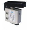 Microventil 3/2 NC - 304 MGN push-in tub Ø4 cu parghie neagra