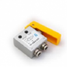 Microventil 3/2 NC - 304 MGG UL push-in tub Ø4 cu parghie galbena