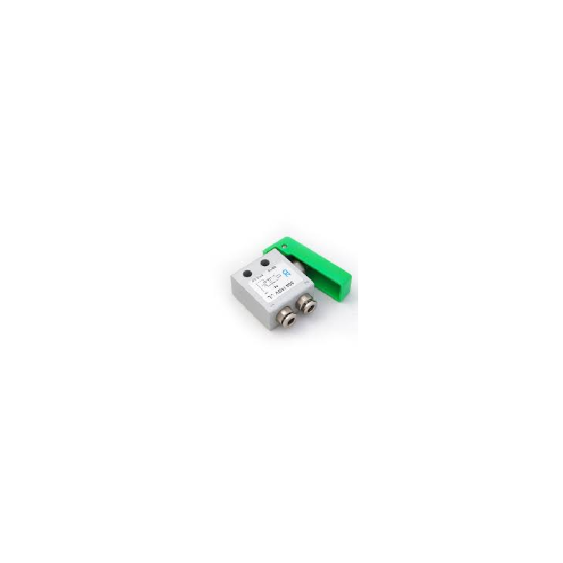 Microventil 3/2 NC - 304 MGV UL push-in tub Ø4 cu parghie verde