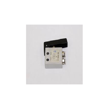 Microventil 3/2 NC - 304 MGN UL push-in tub Ø4 cu parghie neagra