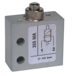 Microventil 3/2 NC - 305 MA filet M5 cu tija
