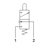 Microventil 3/2 NC - 305 MA filet M5 cu tija