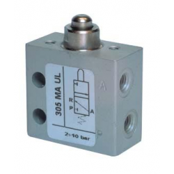 Microventil 3/2 NC - 305 MA UL filet M5 cu tija