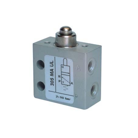 Microventil 3/2 NC - 305 MA UL filet M5 cu tija