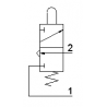 Microventil 3/2 NC - 305 MA UL filet M5 cu tija