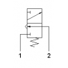 Microventil 3/2 NC - 305 MB filet M5