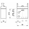 Microventil 3/2 NC - 305 MB filet M5