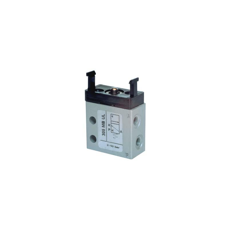 Microventil 3/2 NC - 305 MB UL filet M5