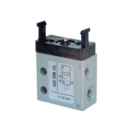 Microventil 3/2 NC - 305 MB UL filet M5
