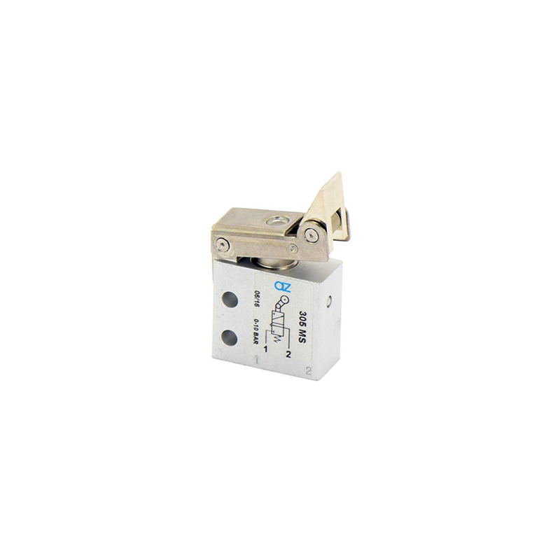 Microventil 3/2 NC - 305 MS cu levier unidirectional , filet M5