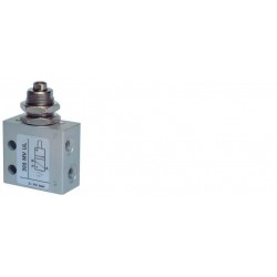 Microventil 3/2 NC - 305 MV UL cu prindere panou , filet M5 , cu tija
