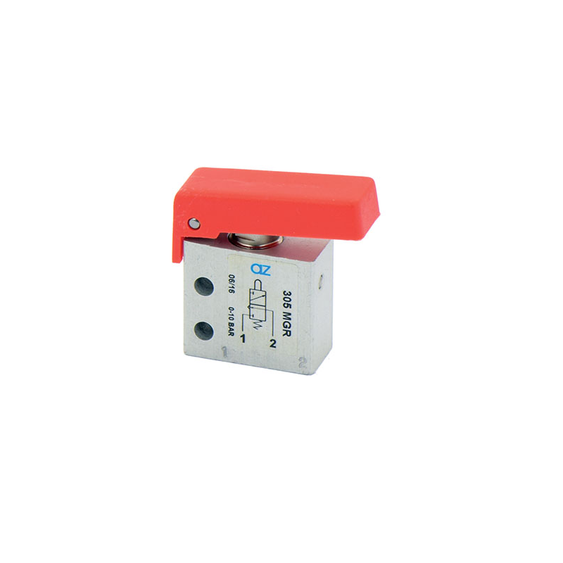 Microventil 3/2 NC - 305 MGR filet M5 cu parghie rosie