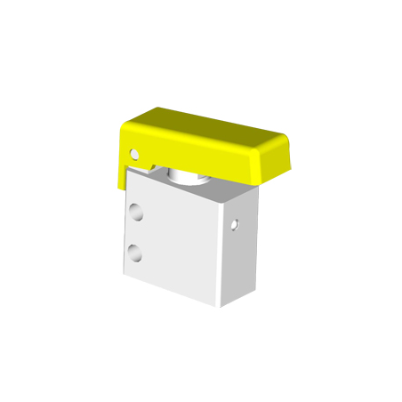 Microventil 3/2 NC - 305 MGG filet M5 cu parghie galbena