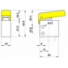 Microventil 3/2 NC - 305 MGG filet M5 cu parghie galbena