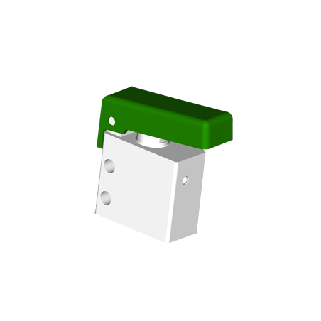 Microventil 3/2 NC - 305 MGV filet M5 cu parghie verde