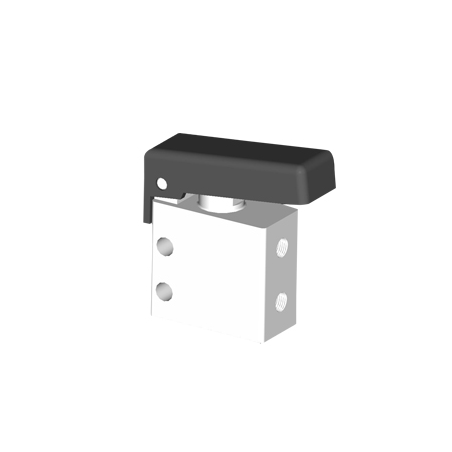 Microventil 3/2 NC - 305 MGN UL filet M5 cu parghie neagra
