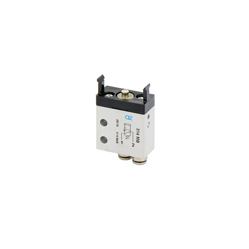 Microventil 3/2 NO - 314 MB push-in tub Ø4
