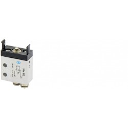 Microventil 3/2 NO - 314 MB push-in tub Ø4