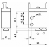 Microventil 3/2 NO - 314 MB push-in tub Ø4