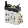 Microventil 3/2 NO - 314 MB UL push-in tub Ø4
