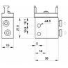 Microventil 3/2 NO - 314 MB UL push-in tub Ø4