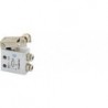 Microventil 3/2 NO - 314 MR UL cu levier rola , push-in tub Ø4