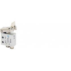 Microventil 3/2 NO - 314 MS cu levier unidirectional , push-in tub Ø4