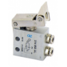 Microventil 3/2 NO - 314 MS UL cu levier unidirectional , push-in tub Ø4