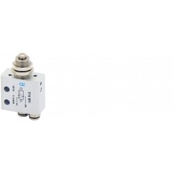 Microventil 3/2 NO - 314 MV cu prindere panou push-in tub Ø4 , cu tija