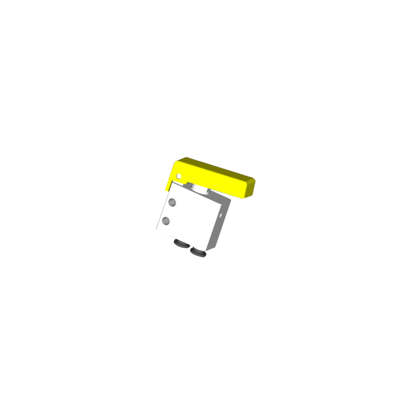 Microventil 3/2 NO - 314 MGG push-in tub Ø4 cu parghie galbena