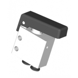 Microventil 3/2 NO - 314 MGN push-in tub Ø4  cu parghie neagra