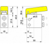 Microventil 3/2 NO - 314 MGG UL  push-in tub Ø4 cu parghie galbena